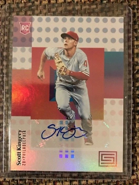 SCOTT KINGERY Phillies 2018 Panini Chronicles Status AUTO autograph rookie SP - Image 1 of 1
