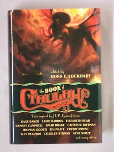 Signed 3x BOOK OF CTHULHU David Drake Joe Lansdale Cherie Priest LOVECRAFT HC/DJ - Imagen 1 de 6