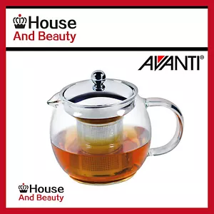 NEW Avanti Ceylon Glass Teapot 1.25 Litre - Foto 1 di 3