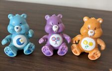 Lot of 3 vintage 3 Inch poseable Care Bears - Friend , Bedtime, and Share Bears