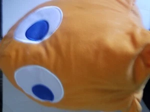 PACMAN ORANGE GHOST 14" PLUSH - Picture 1 of 3
