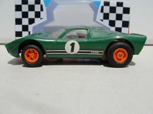 SCALEXTRIC 1960'S FORD MIRAGE GREEN #1 C15 1:32 SLOT USED BOXED - Bild 1 von 6