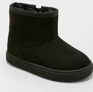 Cat & Jack™ ~ Toddler Sizes ~ Arias ~ Sherpa Lined ~ Ankle Fashion Boots ~ NWT - Picture 1 of 3
