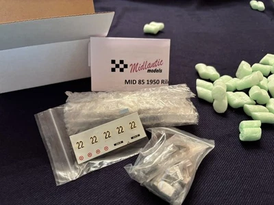 MIDLANTIC MODELS RILEY RMC 1950 Le Mans Vintage White Metal Kit 1/43 Scale MID85 - Image 1 of 4
