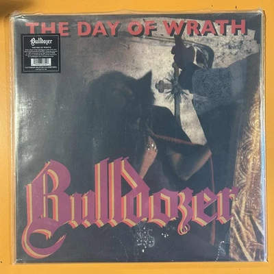Bulldozer - The Day Of Wrath (12" Cut Throat Splatter Vinyl LP) New - Image 1 of 2