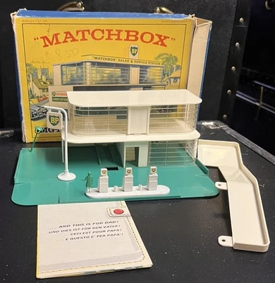 Matchbox BP Estação de Serviço de Vendas G-10 Playset com Caixa Vintage - Imagem 1 de 4
