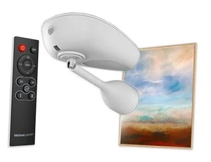 Wireless LED Picture Light, Wireless Ceiling Mounted Spotlight for Artwork, - Picture 1 of 7