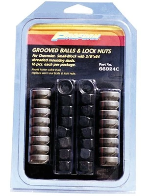 Proform Rocker Arm Pivot Balls & Nuts For 3/8 Stud Stamped Rockers (66924C) - Image 1 of 4