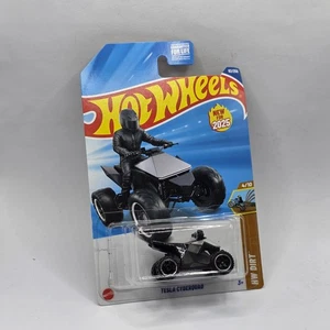 Hot Wheels Tesla Cyberquad silver - Picture 1 of 2