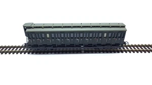 Vagón de pasajeros Liliput 1:87 H0 - vagón compartimento 3ª clase con cabina de freno de la DRG - Imagen 1 de 5