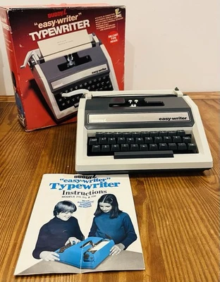 Buddy L “Easy Writer” 打字机型号 2575 带说明 + 盒子很好 — 第 1/4 张图片