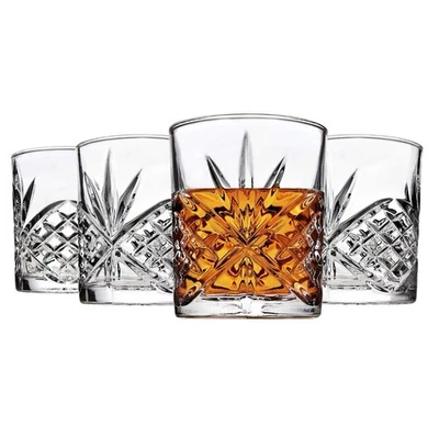 Dublin Double Old Fashioned Glasses, 11oz, Set of 4 Man cave Beer cave - Image 1 of 4