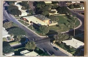 Vtg Arabian American Oil Co Postcard Hamilton House Quarters Dhahran RARE Saudi - Picture 1 of 2