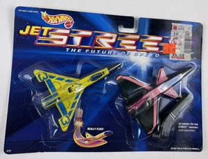 Hot Wheels JET Streex the Future of Speed gelb/pink 2er Pack Vintage NOS - Bild 1 von 4