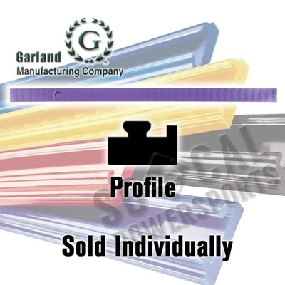 1997-2003 Polaris Classic Touring 500/600 Garland Snowmobile Hyfax Slide Purple - Image 1 of 2