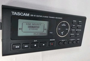 Tascam Guitar Recorder Bass Trainer GB-10 Media Format MP3 Audio Testato Funziona - Foto 1 di 17