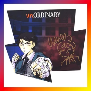 UNORDINARIO Uru-chan TABLERO FIRMADO Autografiado AX 2025 Anime Expo WEBTOON John NUEVO - Imagen 1 de 2