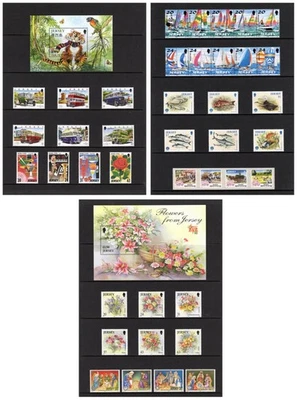 JERSEY - COMPLETE 1998 MNH COMMEMORATIVE YEARSET - 7 SETS and 2 MINIATURE SHTS - Image 1 of 4