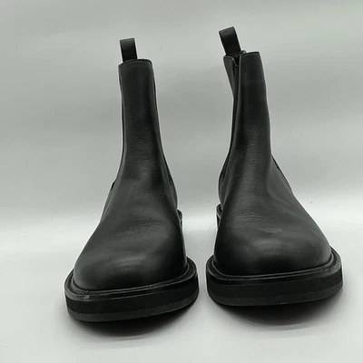 J CREW Used Women’s Black Leather Chelsea Boots SZ 8 - Image 1 of 4