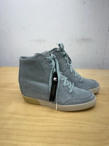 Sorel Damen 10 Out N About Keilabsatz blau Schnürschuhe wasserdicht Booties - Bild 1 von 8