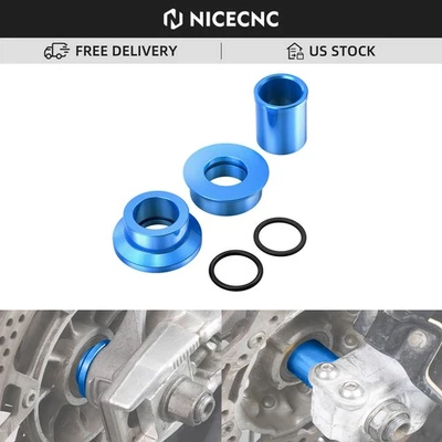 For Suzuki DRZ400 DRZ400E DRZ400S DRZ400SM NICECNC Front Rear Wheel Spacers Set - Image 1 of 4