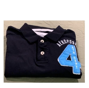 AEROPOSTALE CASUAL/POLO "4TH DEPT" 2 BUTTON COLLARED SHIRT SIZE A/L - Picture 1 of 8