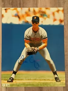 Archivo fotográfico firmado por Travis Fryman 8x10 certificado de autenticidad Tigres de Detroit indios D - Imagen 1 de 1