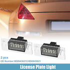 2pcs Car License Plate Light for Audi A4 1998-2001 No.8D0943021C/8D0943021