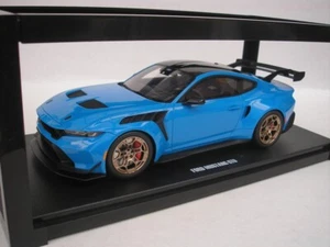 FORD MUSTANG GTD GRABBER 2024 BLUE 1/18 GT SPIRIT GT493 NEW - Picture 1 of 8