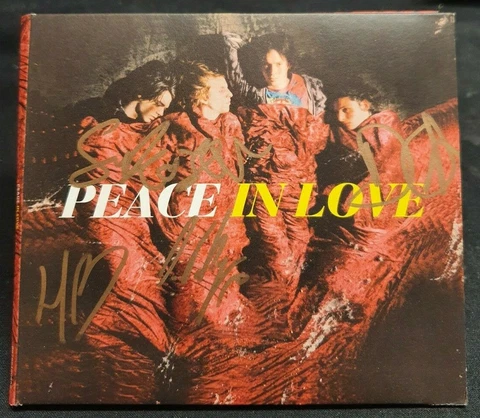 PEACE - Signed CD - In Love - MUSIC Cover