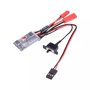 10A Brushed ESC Two Way Motor Speed Controller For 1/16 1/18 1/24 RC Car Model k - Picture 1 of 10