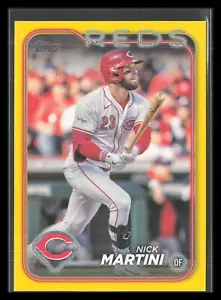2024 Topps Update Yellow #US318 Nick Martini - Picture 1 of 2
