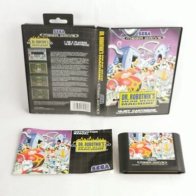 Dr Robotniks Mean Bean Machine Mega Drive Sega Complete PAL - Image 1 of 4