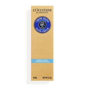 L'occitane Shea Butter Hand Cream 5.2oz/147g NEW BOX [Free USA Shipping]