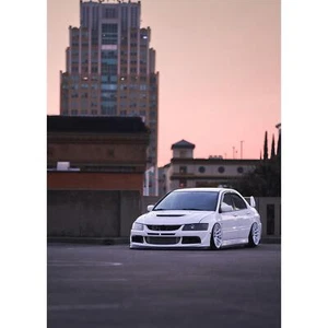 Mitsubishi Evo 8 Art Print #020 - High Resolution Iconic Automotive Wall Decor - Picture 1 of 12