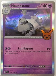 Houndstone Scarlet & Violet 106/198 Holo Rare 2023 Trick Or Trade - Picture 1 of 3