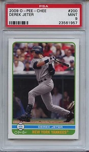2009 O-Pee-Chee 200 Derek Jeter PSA 9 Mint - Picture 1 of 1