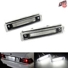 2x LED Licence Number Plate Light Whtie For Mercedes S124 Estate E SL Class R129