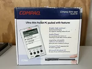 NEU! Compaq Aero 1550 16 MB 2 Farben Handheld Pocket PC - Windows CE (170540-002) - Bild 1 von 10