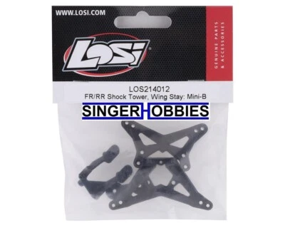LOSI LOS214012 Mini-B 2.0 Shock Tower & Wing Stay NEW IN PACKAGE HH - Image 1 of 2
