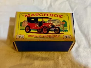 Matchbox Models of Yesteryear 1911 Model T-Ford Y-1 - Picture 1 of 6