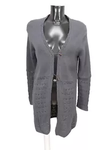 FTC Damen Cashmere Strickjacke Gr 36 Grau Modern ( S 6843 ) - Bild 1 von 4