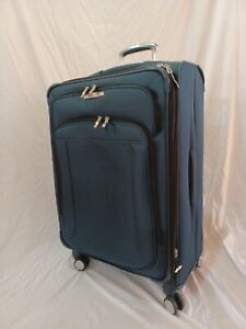 $440 Samsonite Lite-Air DLX 25" Expandable Spinner Suitcase Luggage Teal Blue 