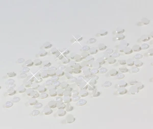 Hotfix DMC Basic NEON WEISS SS20 Stück wählbar zum aufbügeln Glitzer Strass - Picture 1 of 18