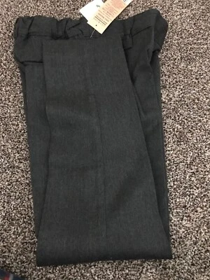 Pantalon d'école gris fille 7-8 ans - Photo 1/4