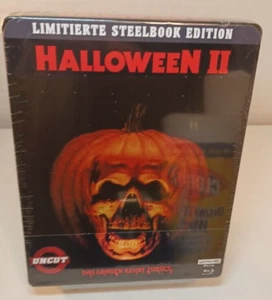 Halloween 2 Steelbook (4K UHD, 1981) EURO Import-NEW (Sealed)-Box Shipping - Picture 1 of 7