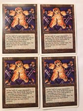 The Rack X (4) - MTG 4th Edition -Excellent/NM- 4RCards
