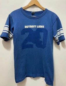 Vintage 1980's Detroit Lions Billy Sims #20 Champion Football Jersey Shirt - Picture 1 of 4