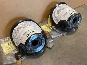 Máscara SCBA de bombero Scott AV3000 HT restaurada 5pt Kevlar Headnet tamaño mediano - Imagen 1 de 6