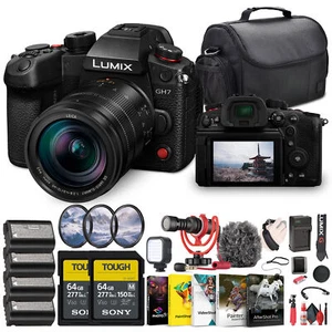 Panasonic Lumix GH7 Mirrorless Micro Four Thirds Camera with 12-60mm f/2.8-4 - Picture 1 of 10